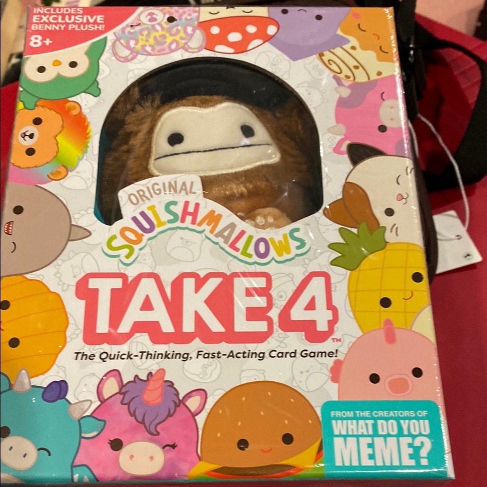 Take 4 Card Game - Multicolor